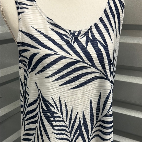 Portocruz Women's Sleeveless Beach‎ Cover-Up Crisscross Back Size XS - TROPICAL - Picture 3 of 8